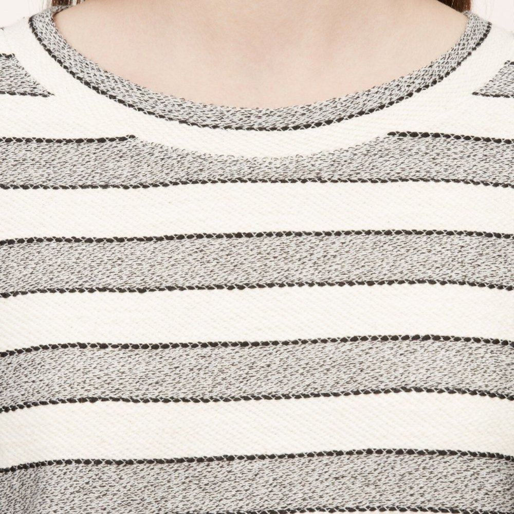 LOFT Striped Sweater, Size M - Picture 2 of 2